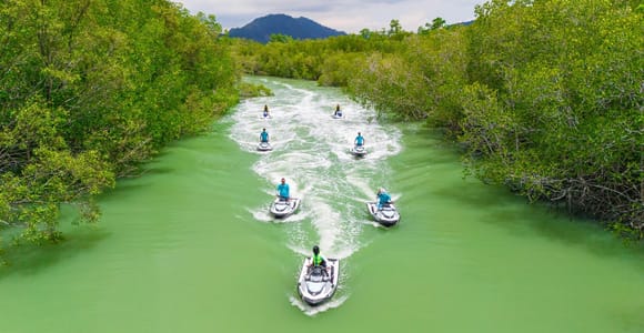 Phuket Jetski Club: 9-Point Morning Tour with Lunch & Pickup