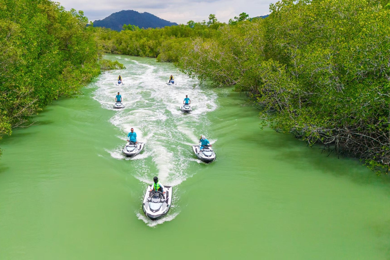 Phuket: 9-Stop Afternoon Jet Ski Tour with Meal & Pickup Jetski Yamaha 1900cc