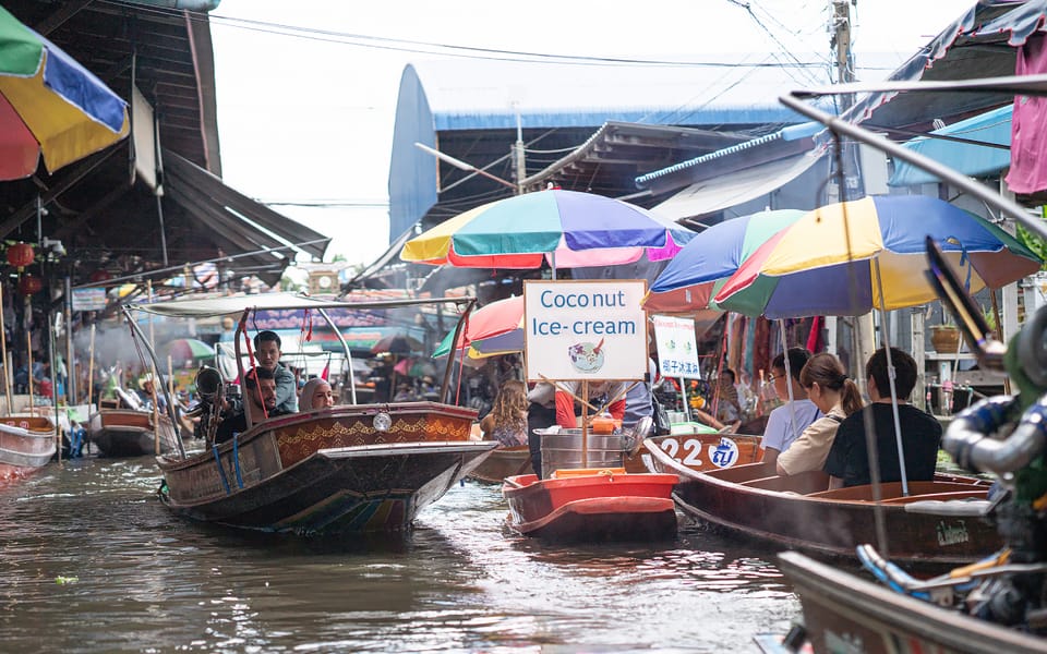 Bangkok: Maeklong Railway and Floating Market Tour | GetYourGuide