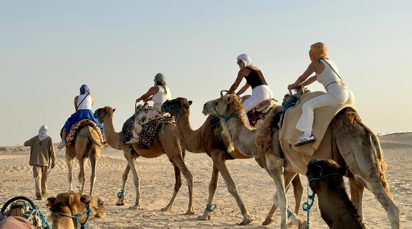 Ab Tunis: 2-Tages-Tour in der Sahara mit Wüstencamp & El Djem