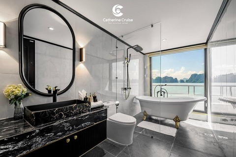 Ha Long Bay on A Luxury 6-star Cruise 2D1N and 3D2N HA LONG BAY 3D2N & SHARED TRANSFER (ROUND TRIP)