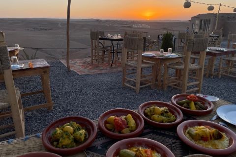 From Marrakesh: Agafay Desert – Dinner & Sunset Show Music
