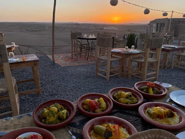 From Marrakesh: Agafay Desert – Dinner & Sunset Show Music
