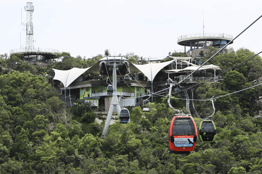 Langkawi: Skycab Seilbahn Ticket Optionen. Foto: GetYourGuide Langkawi: Skycab Seilbahn Ticket Optionen. Foto: GetYourGuide