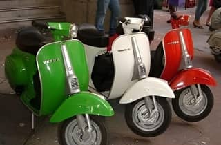 Palermo: Vespa-Tour von Küste zu Küste mit Fahrer