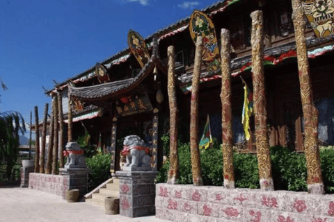 Tour guidato in bicicletta e visita al parco del mercato del villaggio baisha di Lijiang