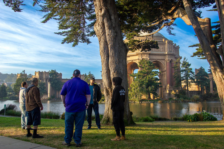 San Francisco 50 Min City Tour Open Air Vehicle Lombard St Lombard Leap and Alcatraz