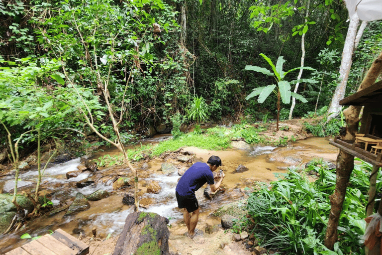 Village de Mae Kampong, cascade, sources d&#039;eau chaude (privé)