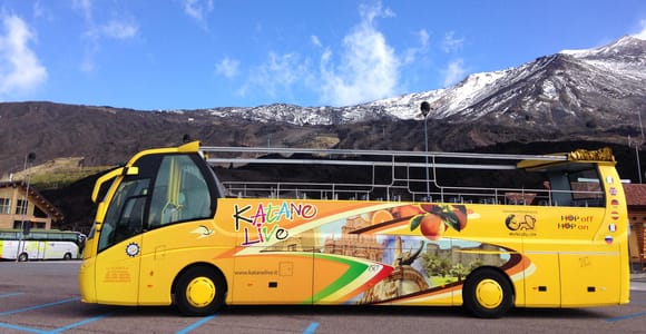 Departure from Catania: Etna bus tour and honey tasting