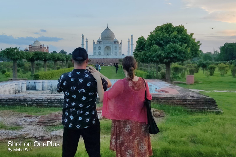 From Delhi: Private Taj Mahal Sunrise and Agra Fort Day TripPrivate Tour From Delhi with Driver, Car and Tour Guide