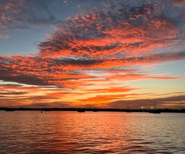 St. Augustine: Tour in barca al tramonto con avvistamento dei delfini