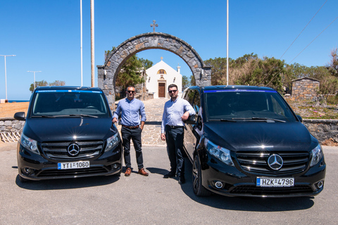 Heraklion Airport & Port Transfer to / from Rethymno