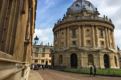 Rundvandring i Oxfords universitet och Bodleian Library
