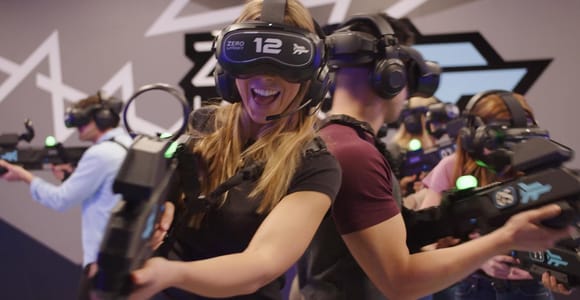 Prague: Wireless Free-Roam Multiplayer VR Session