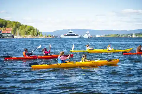 Kajaktour Oslo op zee "Fjordenstad"