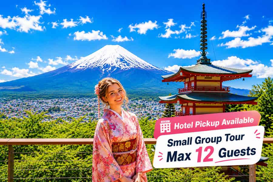 Tokio: Kleingruppentour zum Fuji und Kawaguchi-See – 6 Orte. Foto: GetYourGuide