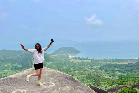 Hue para Hoi An via Hai Van Pass e Cemitério de An Bang de carro