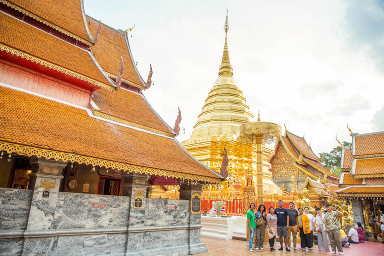Chiang Mai: Monk's Trail Hike, Wat Pha Lat & Doi Suthep Tour Small Group Tour