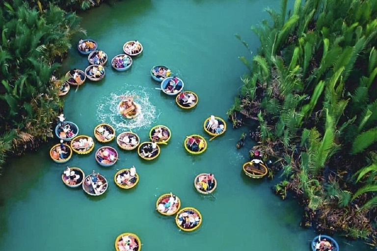 Hoi An : tour en bateau de Cam Thanh avec panier en bambou