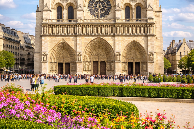 Paris: Notre Dame Cathedral Guided Tour with Free Entry