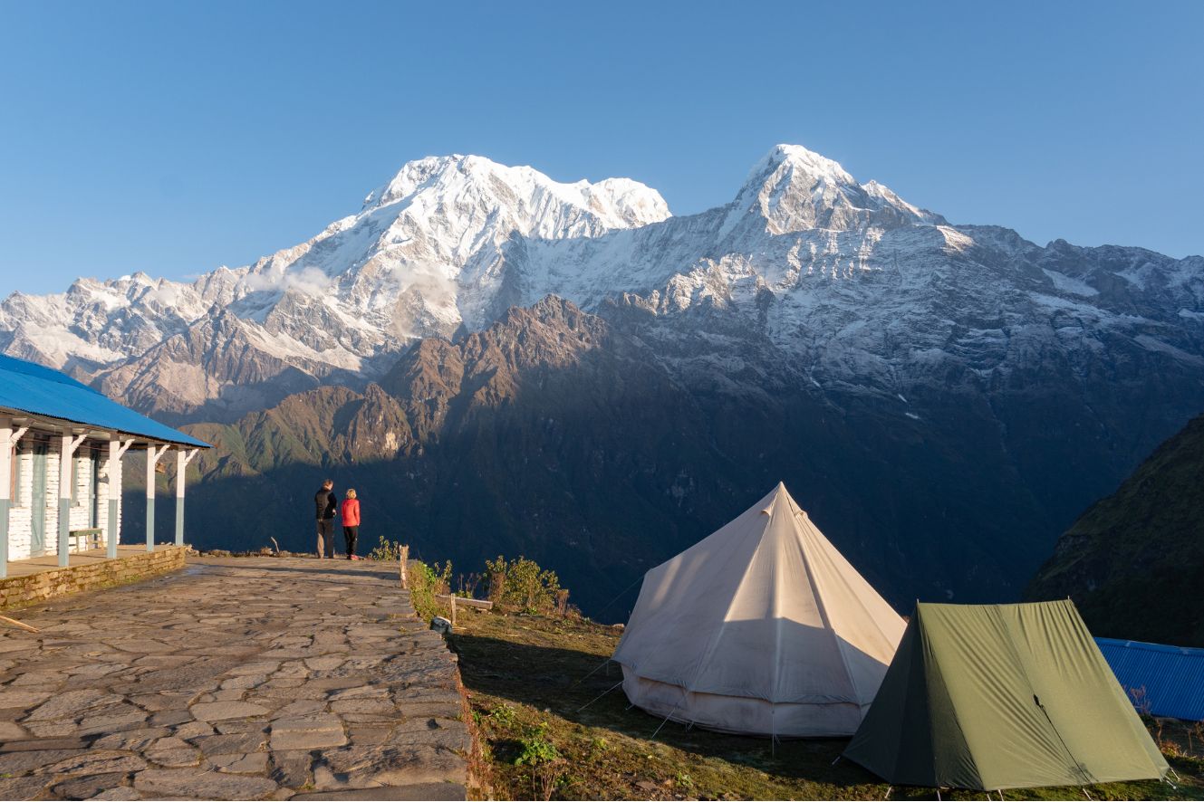 Pokhara: Mardi-Himal-Wanderung bei Sonnenaufgang & Kultur