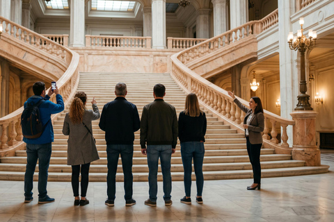 Bucharest: Parliament, Ceausescu Mansion & Village Museum COACH TOUR Audio guide in 24 languages