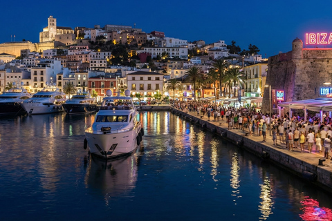 Ibiza: Dinner Ritual™ & Moonlight Boat Trip to the Old Town
