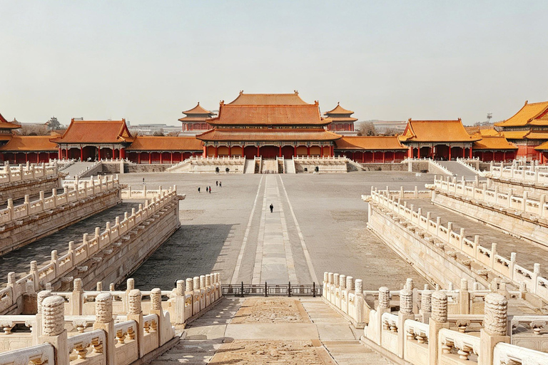 Tiananmen, Forbidden City & Treasure Museum Half Day Tour Tiananmen Square Reservation only ( No guide )