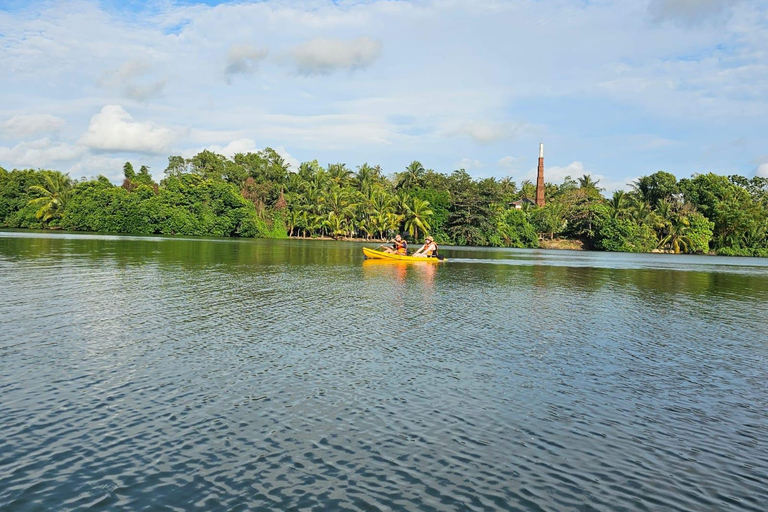 Hikkaduwa: Rathgama Lagoon Kayaking and Fish Therapy Tour