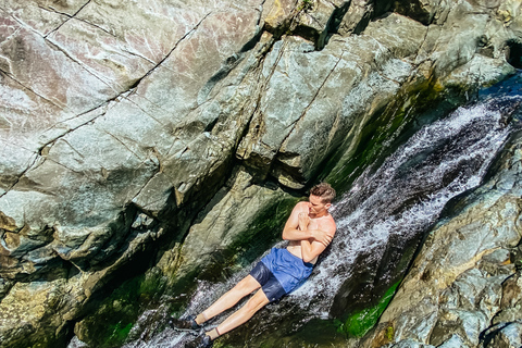 De San Juan: visite de la forêt tropicale et du toboggan aquatique d'El Yunque