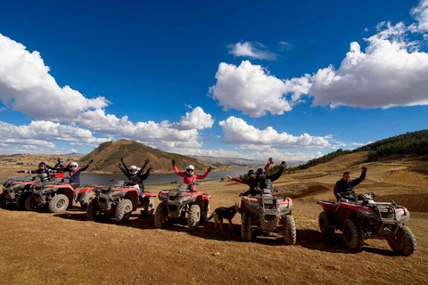 Full Quad Bikes 85 km Cusco: Lagunen + Aufenthaltsort der Waren