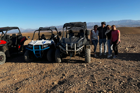 Buggy Marrakech: Tour in buggy nel deserto di Agafay e spettacolo con cena1 Buggy ( 1 ora ) per 2 persone senza cena