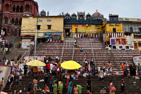 Most attractive Evening ceremony on the Ghat ,with bazarwalk