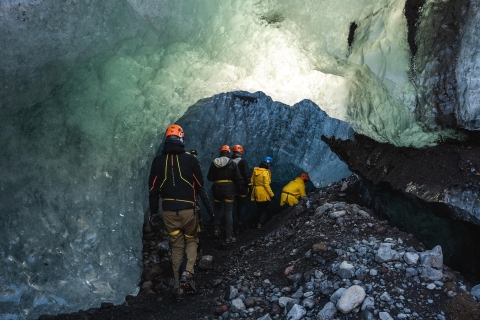 Skaftafell : randonnée dans la grotte de glace bleue et sur le glacierITG depuis Skaftafell