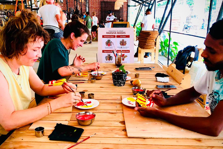Sigiriya: Traditional Mask Painting Workshop with Artisans