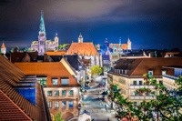 Nürnberg, erste Entdeckungswanderung und Lesetour - Hizvo
