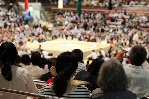 Tokyo: Sumo Tour with Match Entry Ticket C-class seat