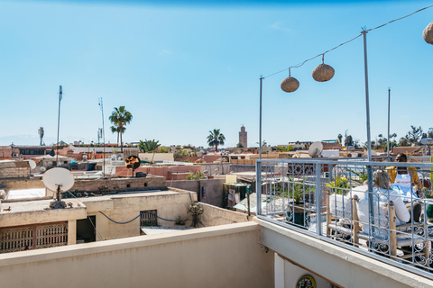 Marrakech: Tagine matlagningskurs med en lokalLaga din egen tagine med professionell kock - kurs i grupp