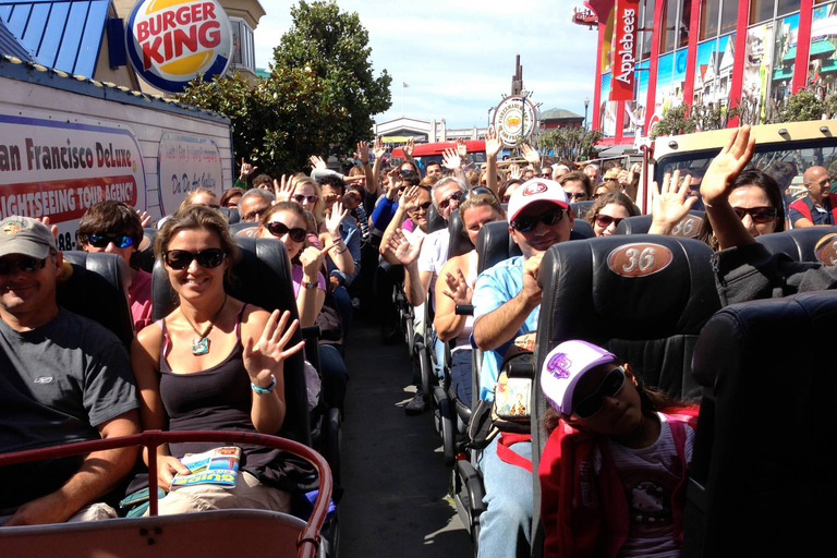 Hop-on, hop-off-bustour door San Francisco - 20 haltes