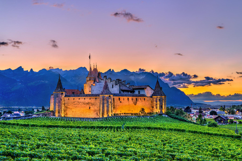 Viagem privada: Interlaken&gt; Castelo de Aigle, Vinhas e Montreux