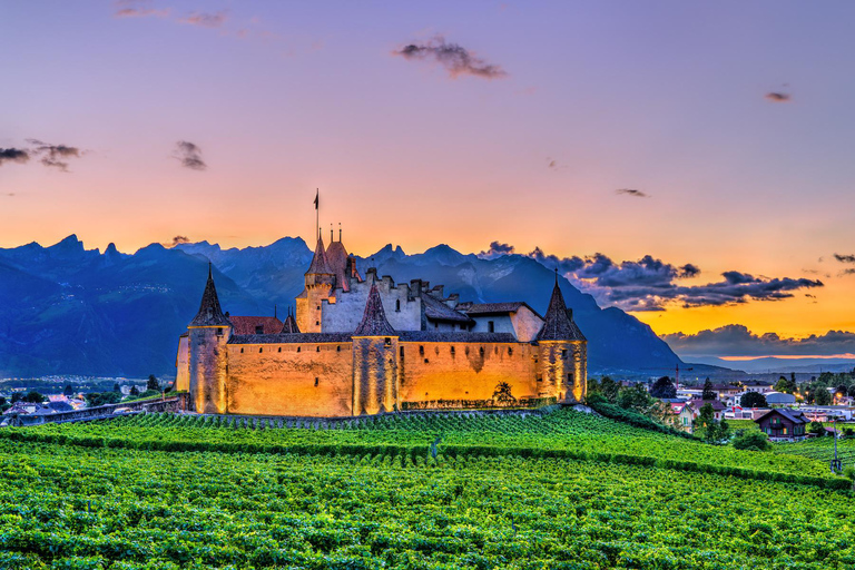 Voyage privé : Interlaken&gt; Château d&#039;Aigle, vignobles et Montreux