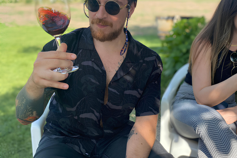 Santiago: Privétour naar Aquitania Wijnmakerij en Bahá&#039;í Tempel