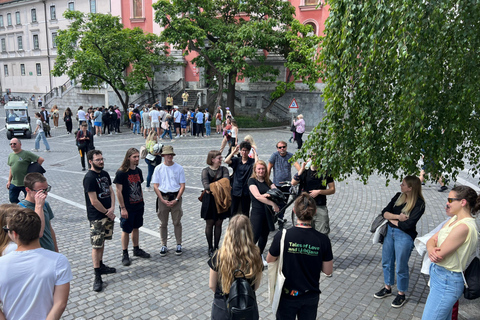 爱情与卢布尔雅那的故事：卢布尔雅那徒步导览