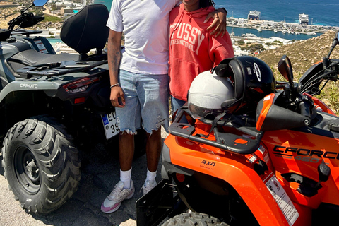 Guided Mykonos ATV adventure; Off-Road Tour with Beach Stop