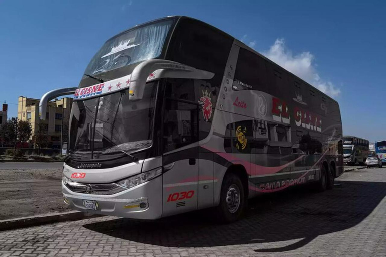 La Paz: Autocarro Premium UyuniUyuni para La Paz só ida