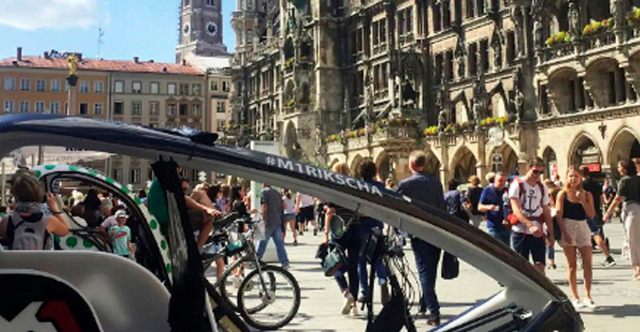 Exploring Munich in a Rikscha photo 7