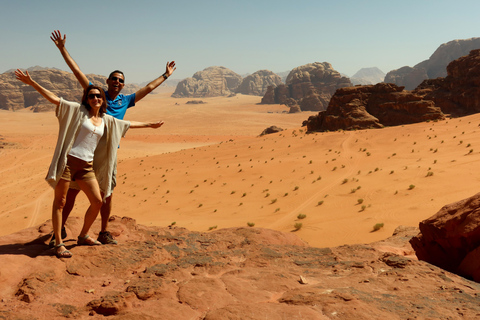 Wadi Rum: Private Jeep Tour & Umm Addami Mountain (Full Day)