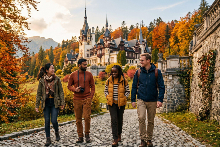 Dracula's Castle, Peles Castle & Brașov Tour from Bucharest MINIVAN - Dracula's Castle, Peles Castle & Brașov Tour