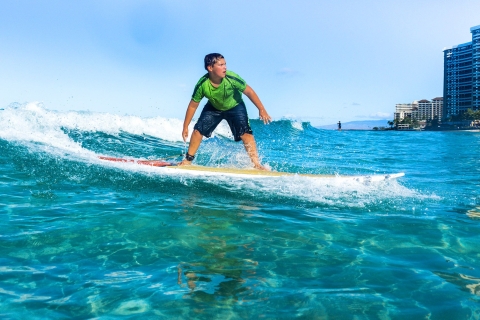 Privé surfles op Waikiki Beach