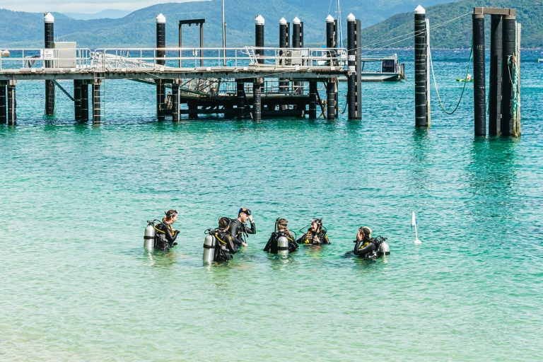From Cairns: Fitzroy Island Full-Day Adventure Tour Single Ticket Package Glass Bottom Boat With Lunch